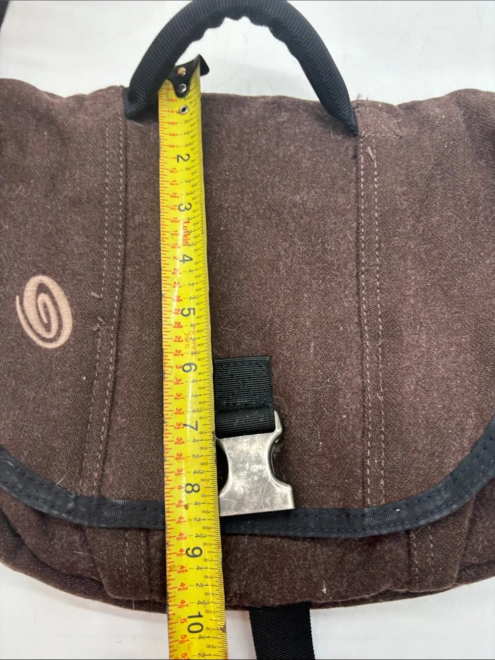 Timbuk2 Brown Wool Crossbody Small Messenger Bag